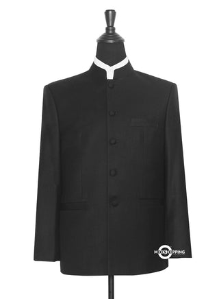 Black Nehru Jacket for men