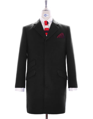 Overcoat Women's | Black Women's Long Coat
