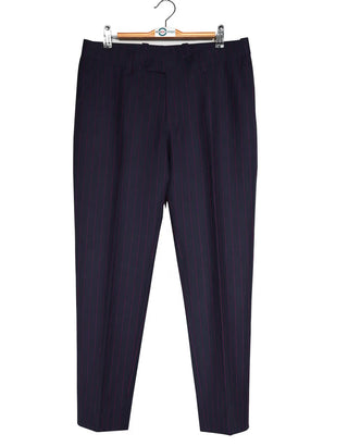 Men’s Multi Color Stripe Suit – Classic Tailored Fit