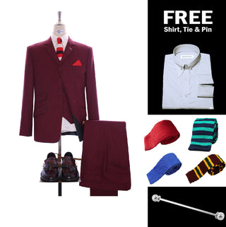 Burgundy_Pow_Check_3_Piece_Suit_Packet