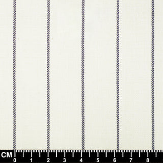 White and Black Stripe Fabric