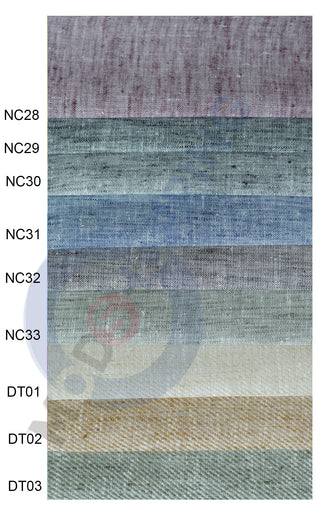 Custom Linen 3 Piece Suit - Plain Color Linen Blend Suit