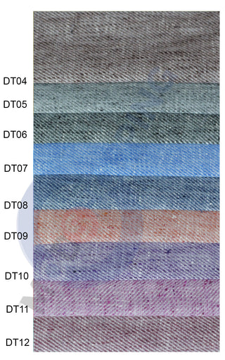 Custom Linen 3 Piece Suit - Plain Color Linen Blend Suit