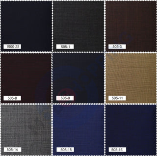 Custom 3 Piece Suit - NAXOS Super Fine Luxury Wool Suitings