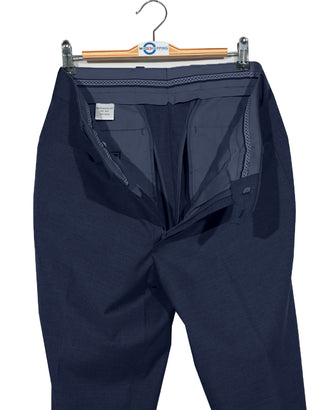 Mod Suit - 60 Style Dark Navy Blue Black Velvet Suit