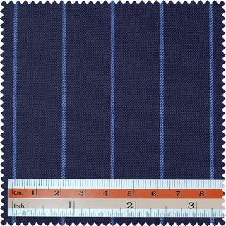 Navy Blue Stripe Suit