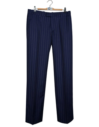 Navy Blue Stripe Suit