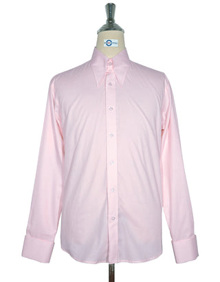 Pink Tab Collar Shirt