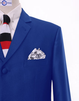 Tonic Suit | 60s Mod Tailored Royal Blue Tonic Suit