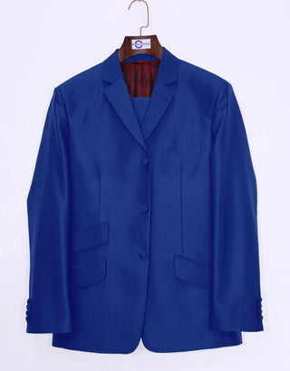 Tonic Suit | 60s Mod Tailored Royal Blue Tonic Suit