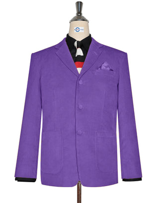 Corduroy Jacket - Purple Corduroy Jacket