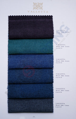 Custom 3 Piece Suit -  Valletta Fabric Collection 3 Piece Suit