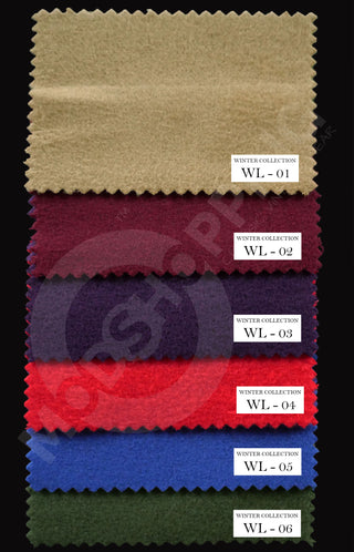 Custom 100% Wool Plain Color Winter Coat