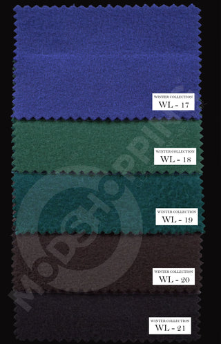 Custom 100% Wool Plain Color Winter Coat