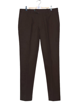 Sta Press Trousers | 60s Style Chocolate Brown Men's Trouser