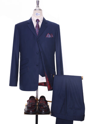 Essential Navy Blue 3 Piece Suit