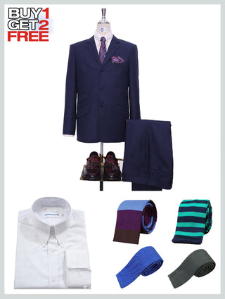 Suit Package | Navy Blue Mod Suit