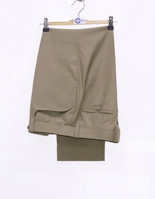 Suit Packet - 60s Mod Fashion Pale Brown Suit