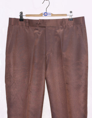 Bronze and Blue Two Tone Trouser