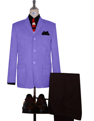 Corduroy Jacket - Purple Corduroy Jacket - Modshopping Clothing