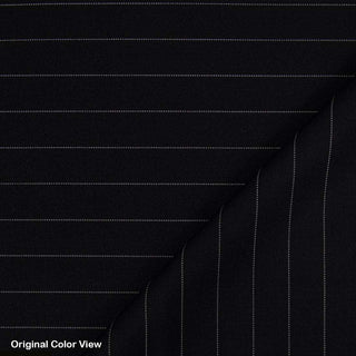 Black and White Pinstripe 4 Button Suit - Modshopping Clothing
