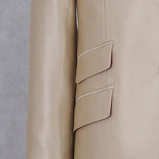 Tonic Suit | Mod Clothing 60s Fashion Pale Gold Tonic Suit - Modshopping Clothing