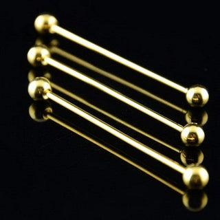 collar bar | 60s mod style gold color shirt collar pin uk - Modshopping Clothing