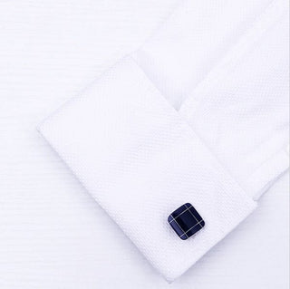 men's classical luxury stone square cufflinks for men, vintage style - Modshopping Clothing