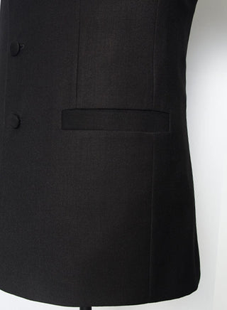 Black Nehru Jacket for men - Modshopping Clothing