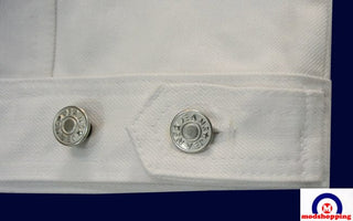 Vintage Style White  Denim  Jacket - Modshopping Clothing