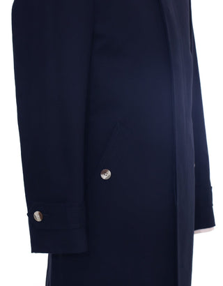 Original Navy Blue  Mac Coat for Men - Modshopping Clothing