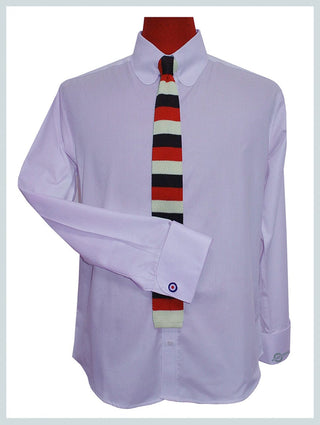 Penny Collar Shirt |  Vintage Lavender Shirt For Men - Modshopping Clothing