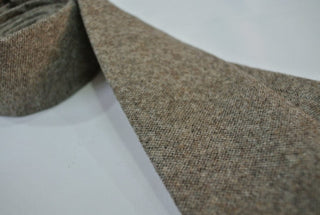 brown wool tie| hand made modshipping brand wool necktie - Modshopping Clothing