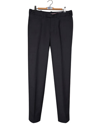 Two Button Suit - Charcoal Grey Luxury Wool Suit