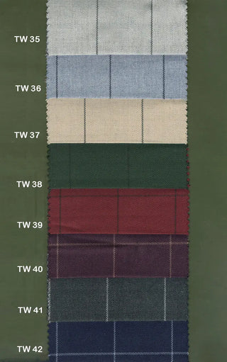 Bespoke 3 Piece Suit | Plain and Check Tweed Suit