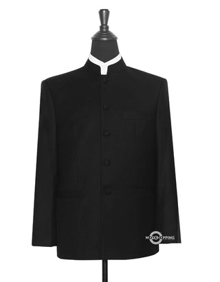 Nehru Collar Suit | Black Nehru Suit