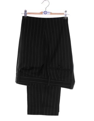 Black Striped Double Breasted Suit
