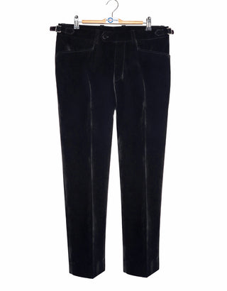 Black Velvet Double Breasted Suit 