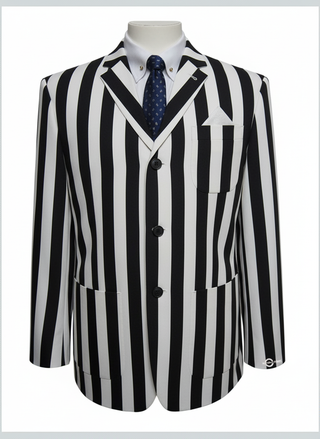 Black and White Boating Blazer 