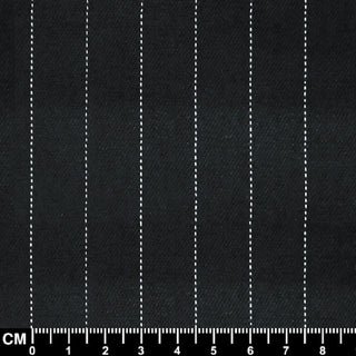 Black and White Pinstripe Fabric