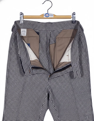 Black & White Houndstooth 3-Piece Suit
