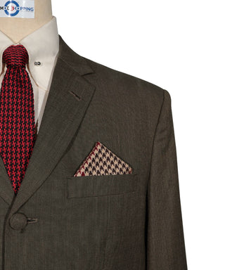 BrownBirdseyeSuitChest