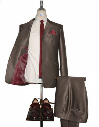 Tonic Suit | 60s Style Brown Tonic Suit