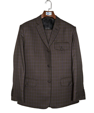 Mod Suit - Chocolate Brown Goldhawk Suit