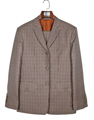 Vintage Style Brown Goldhawk Suit