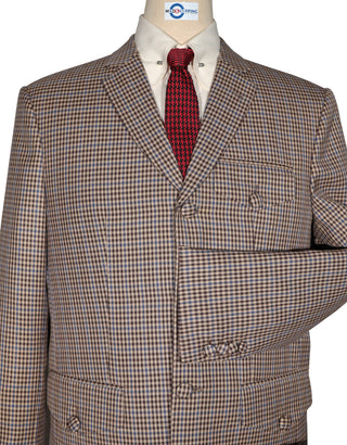 Vintage Style Brown Goldhawk Suit