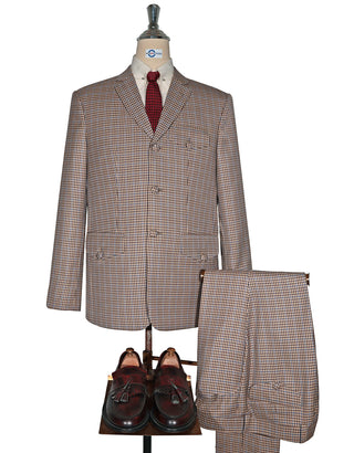 Vintage Style Brown Goldhawk Suit