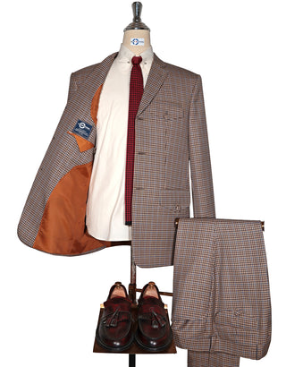Vintage Style Brown Goldhawk Suit