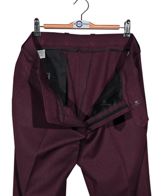 BurgundyBirdseyeSuitTrouser3