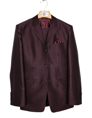 Burgundy Tonic 3 Piece Suit